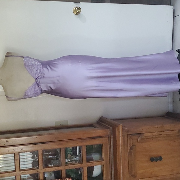 Princess Polly Fayden Biad Cut Lilac Maxi Dress Silky Sophistication - Picture 9 of 14